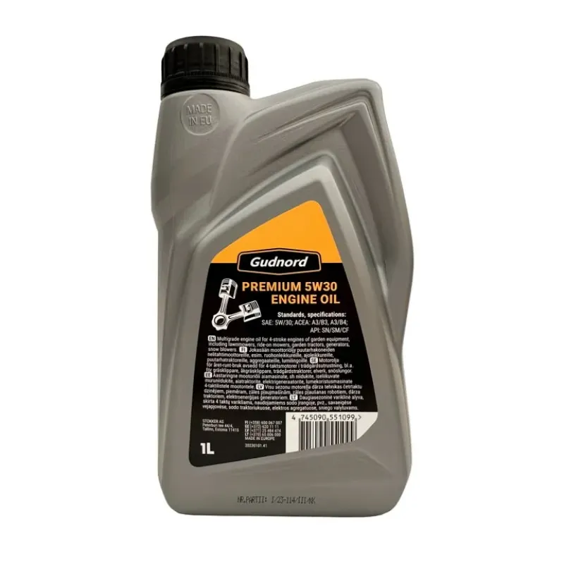 Gudnord Motoreļļa Premium 5W30 1L, Gudnord 20230101-41