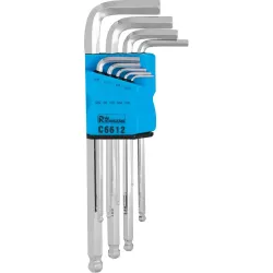 Set of L-shaped socket wrenches 1/16 - 3/8, 9 pcs. Set of L-shaped socket wrenches 1/16 - 3/8, 9 pcs.