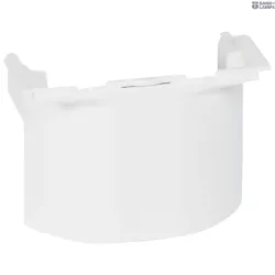 Legrand 031707 — Mosaic Frame Mini-Trunking Adapter DLPlus Mosaic Frame 316 11/12, D40mm, H20mm, Pure White, RAL 9003