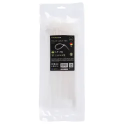 THORGEON 15008 — Ties 4.6x250 White (100 pcs)