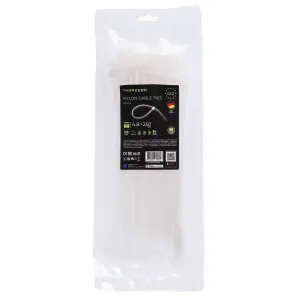 THORGEON 15008 — Ties 4.6x250 White (100 pcs)