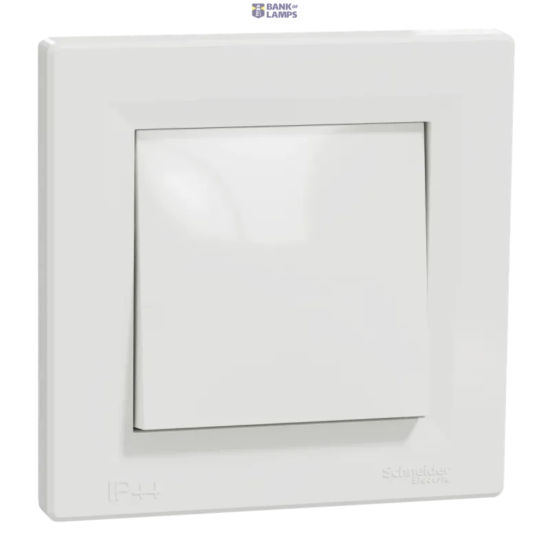 Schneider Electric Switch Asfora, 1P, IP44, White EPH0400421