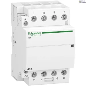 Schneider Electric A9C20844 — kontaktors Acti9 iCT, 4P, 40 A, 220–240 V AC, 4NO, IP20