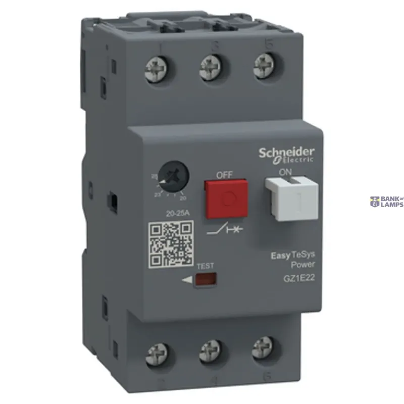 Schneider Electric Motor Protection Circuit Breaker TeSys, 3P, 25A, Motor GZ1E22