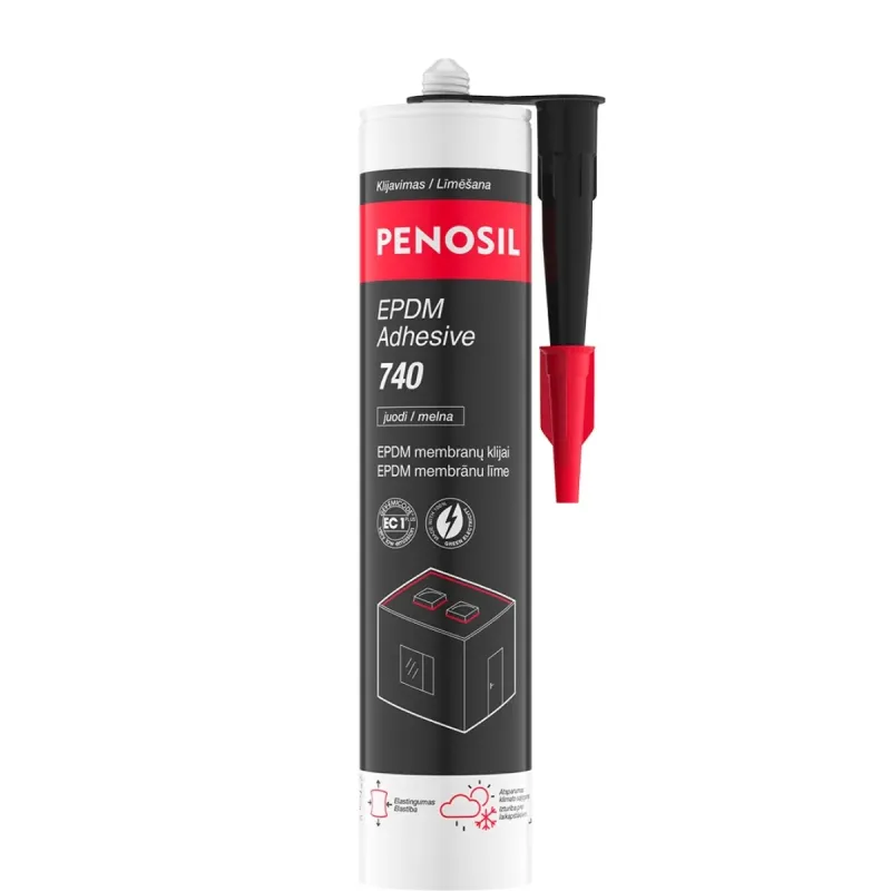 PENOSIL Membranų klijai EPDM Adhesive 740 EPDM, juoda, 290 ml 52-H40551