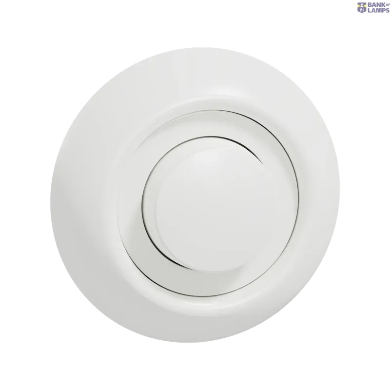 Schneider Electric Dimmer Renova, 370W, White, LED Rotary Dim 1- BP WDE006910