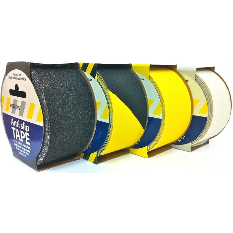 HESKINS Melna lenta 50mmX3m Safety-Grip 40-1-001