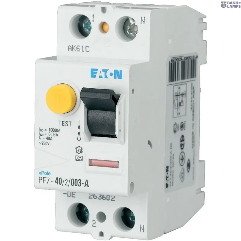 EATON PF7-40/2/003-G/A Residual current circuit breaker (RCCB) 166826