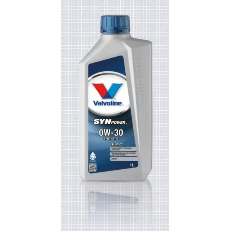 Valvoline Motoreļļa Synpower Xl-III C3 0W30 1L, Valvoline 882243