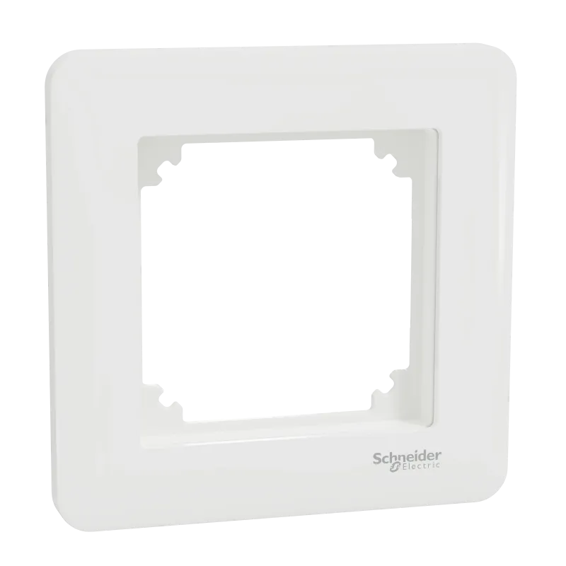 Schneider Electric Frame Exxact, White, 1-Gang WDE002101