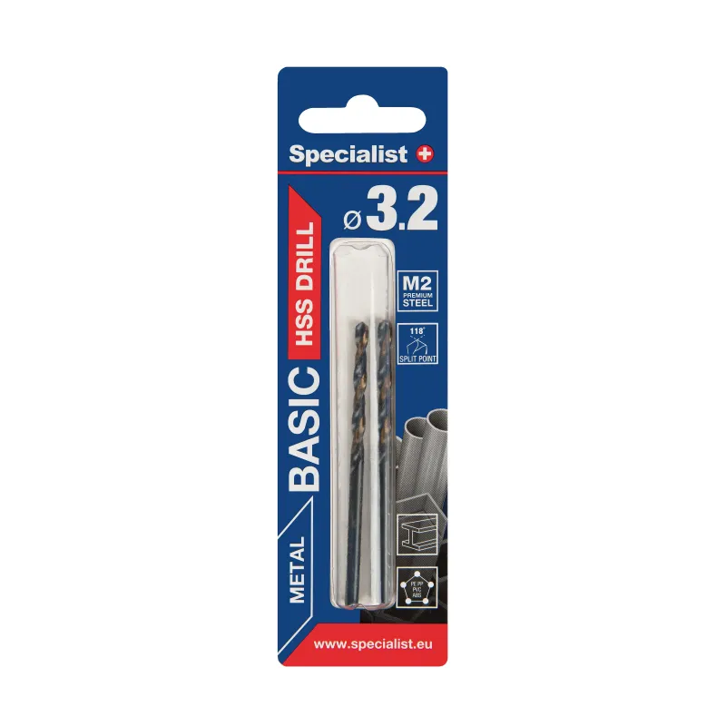 Specialist+ SPECIALIST+ metāla urbis BASIC, 3.2 mm, 2 gab. 64-0032