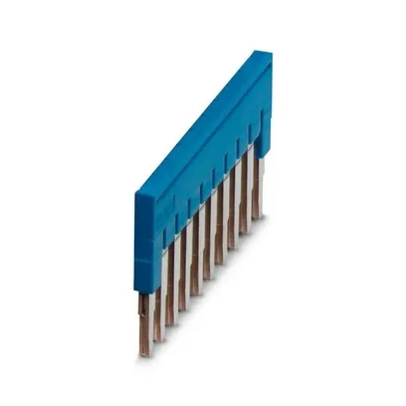 Phoenix Contact Plug-In Bridge FBS 10-5 BU, 10-Position, 5.2mm Pitch, 24A 3036916