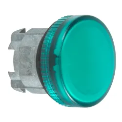 Schneider Electric ZB4BV03 — Pilot Light Head Harmony XB4 BA9s, 22mm, IP66, Green