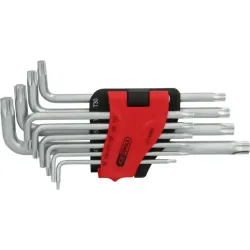 L-Torx komplekts, garš, T8-T50, 10 gab., KS Tools