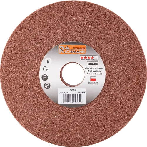 RICHMANN KERAMISKĀS SLĒPŠANAS DISKS 200 x 20 x 32 Sarkanais 99A60K 42-C4774