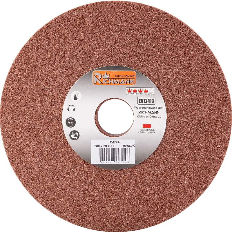 RICHMANN KERAMISKĀS SLĒPŠANAS DISKS 200 x 20 x 32 Sarkanais 99A60K 42-C4774