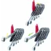 KS Tools Kombinēto tarkšķatslēgu komplekts GEARplus, 5 gab., KS Tools 503-4255