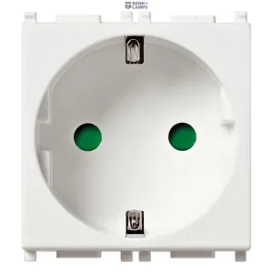 Vimar 14208 — 2P+E 16A German SICURY outlet white Vimar 14208 — 2P+E 16A German SICURY outlet white