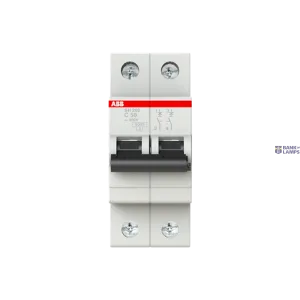 ABB 2CDS212001R0504 — SH202-C50 Miniature Circuit Breaker - 2P - C - 50 A