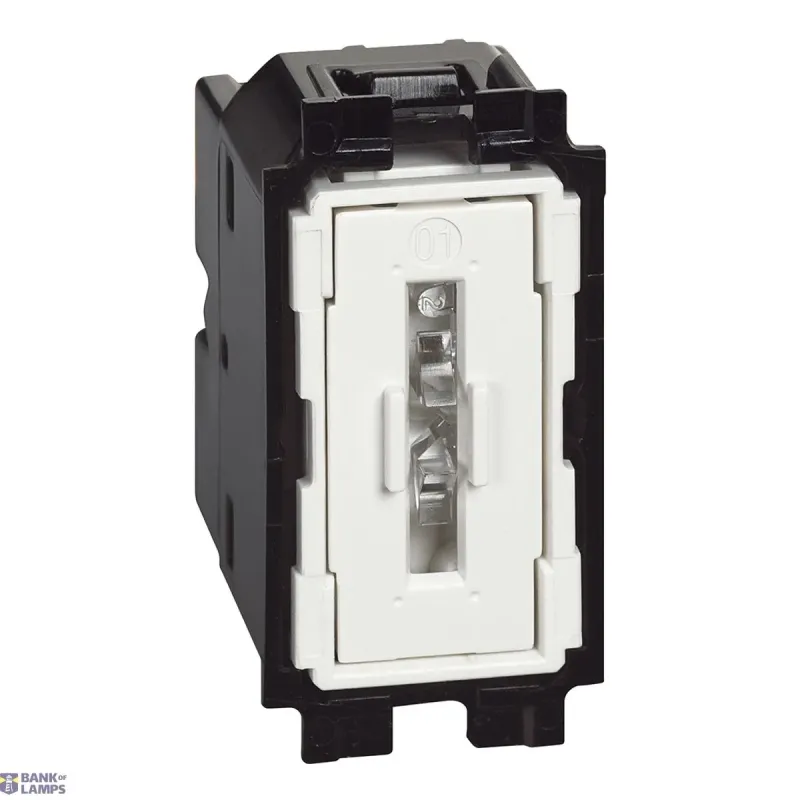 BTicino Two-Way Switch Living Now 10A, 1P, 1 Module, 250 V AC K4003
