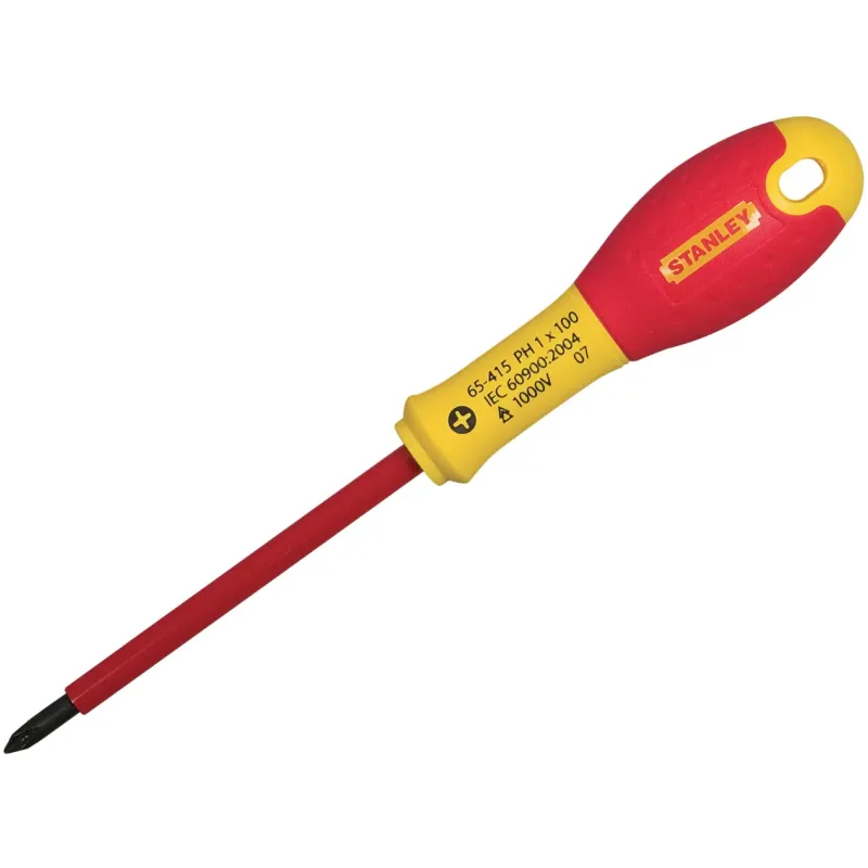 Stanley Stanley Fatmax izolēts skrūvgriezis VDE PH1x100 mm, 1000V 62-165415