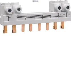 Hager HZC709 — Busbar Insulated, 4P change over 63-80 A HIM406 HIM408