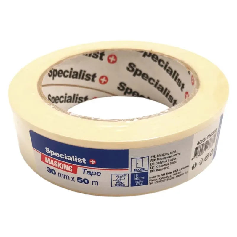 Specialist+ SPECIALIST+ krāsošanas lenta, 30 mm x 50 m 40-2-75030B