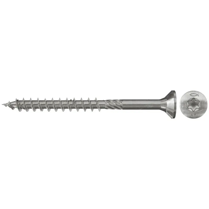 Fischer Kokskrūve TORX 4,5 x 70 A2, 100 gab. 61-657067