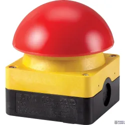 EATON 229748 — FAK-R/V/KC11/IY Palm switch, 1N/O+1N/C, emergency switching off, surface mounting EATON 229748 — FAK-R/V/KC11/IY Palm switch, 1N/O+1N/C, emergency switching off, surface mounting