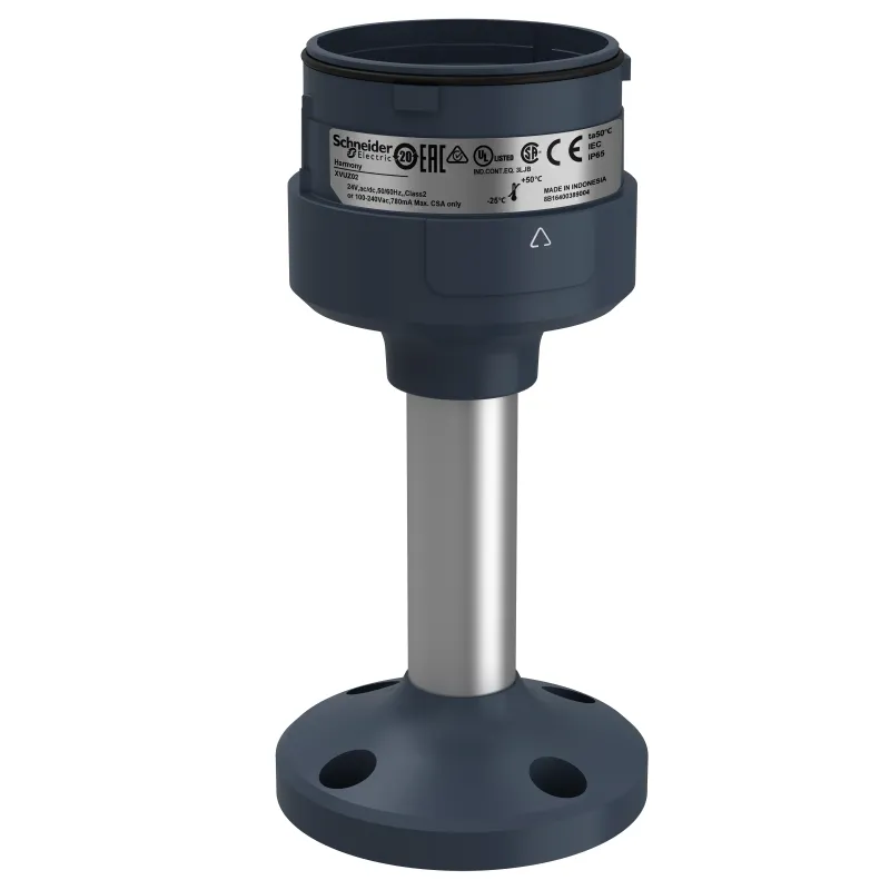 Schneider Electric Modular Tower Light Harmony XVU, 24V AC/DC, IP65, Black XVUZ02