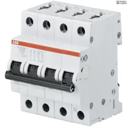 ABB 2CDS253103R0165 — S203-B16NA Miniature Circuit Breaker - 3+NP - B - 16 A