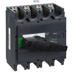 Schneider Electric 31113 — slēdzis Disconnector ComPact INS, 4P, 500 A, 250 V DC, IP40, Black Schneider Electric 31113 — slēdzis Disconnector ComPact INS, 4P, 500 A, 250 V DC, IP40, Black