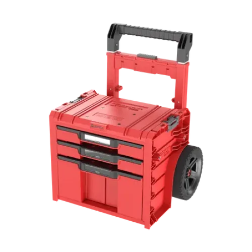 QBRICK QBRICK SYSTEM PRO CART 2.0 PLUS DRAWER 3 Red Ultra HD Custom 74-PROCARTD3