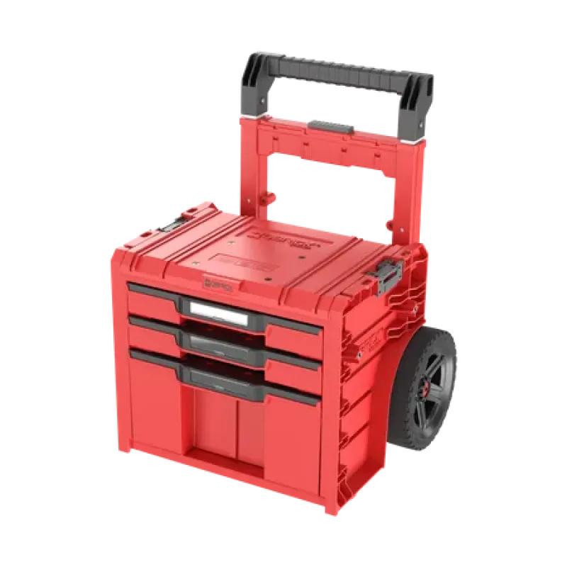 QBRICK QBRICK SYSTEM PRO CART 2.0 PLUS DRAWER 3 Red Ultra HD Custom 74-PROCARTD3