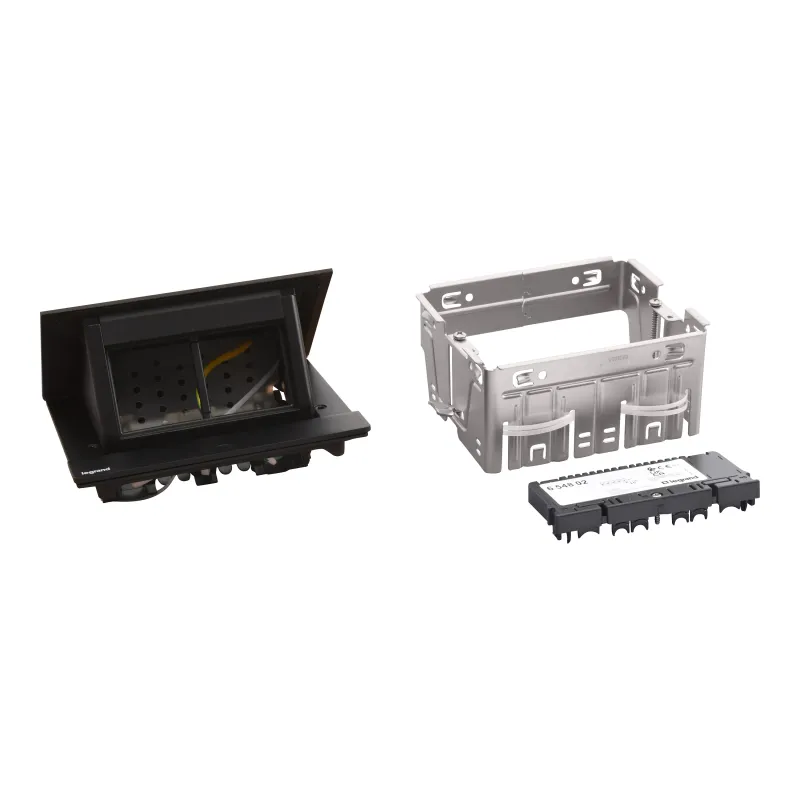 Legrand Pop-Up Power Module Incara Pop Up 4 MODULES, Black 654802