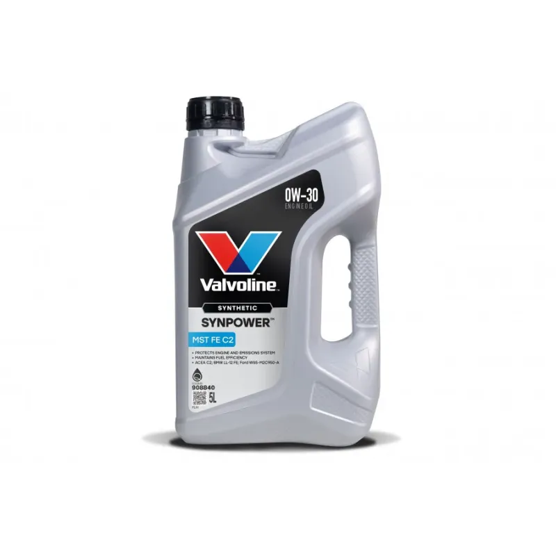 Valvoline Motoreļļa Synpower MST FE C2 0W30 5L, Valvoline 908840