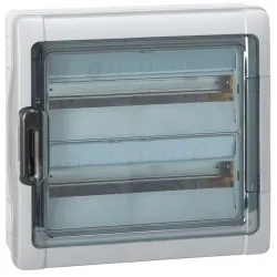 Legrand 601986 — Cabinet PLEXO3 IP65, 2X18, 48.5 mm, 161 mm, 448 mm