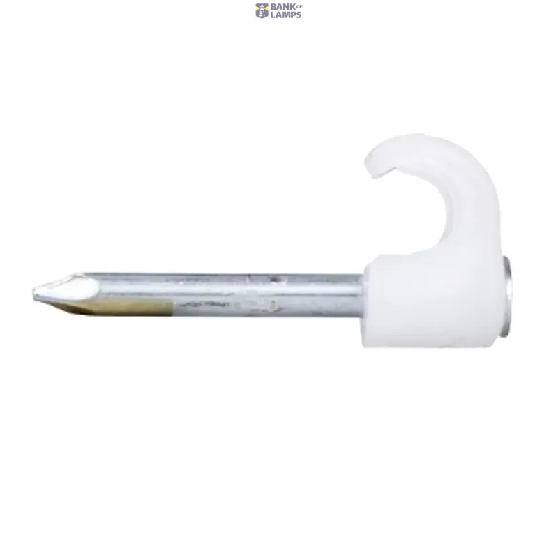 Schneider Electric Nail Clip (for Cables) Thorsman Cabling and Fixing, White 2033017