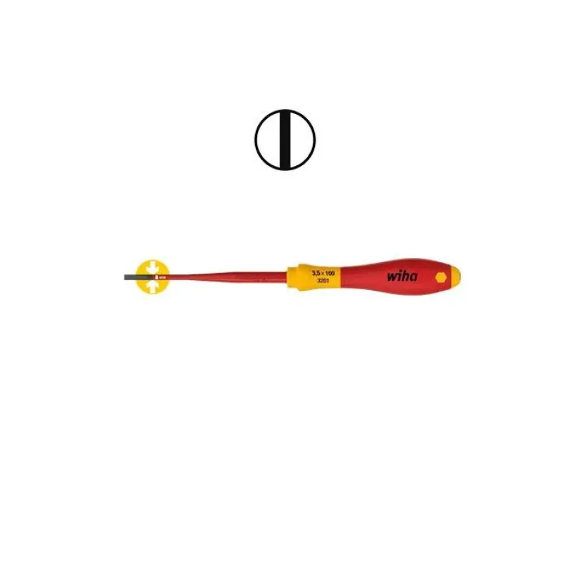Wiha Screwdriver 3.5 x 100 x 0.6 35446