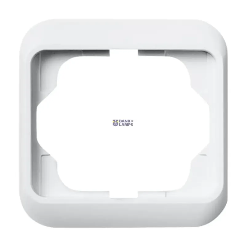 Busch-Jaeger 1722-24G Cover Frame 2gang(s) studio white - alpha nea 2CKA001754A2700