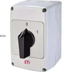 ETI 004773167 — Cam slēdzis CS 40 10 PNG Ue max 480V, 3P, AC-21 40A, Ith 40A