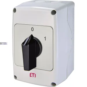 ETI 004773167 — Cam Switch CS 40 10 PNG Ue max 480V, 3P, AC-21 40A, Ith 40A