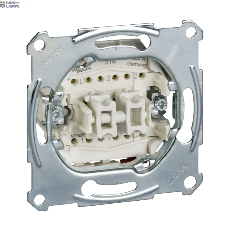 Schneider Electric Push-Switch Button Merten Aquadesign 1P, 10A, 250V, Double MTN3159-0000
