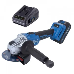 Akumulatora leņķa slīpmašīna BC-AG125P-X – SET S, Scheppach