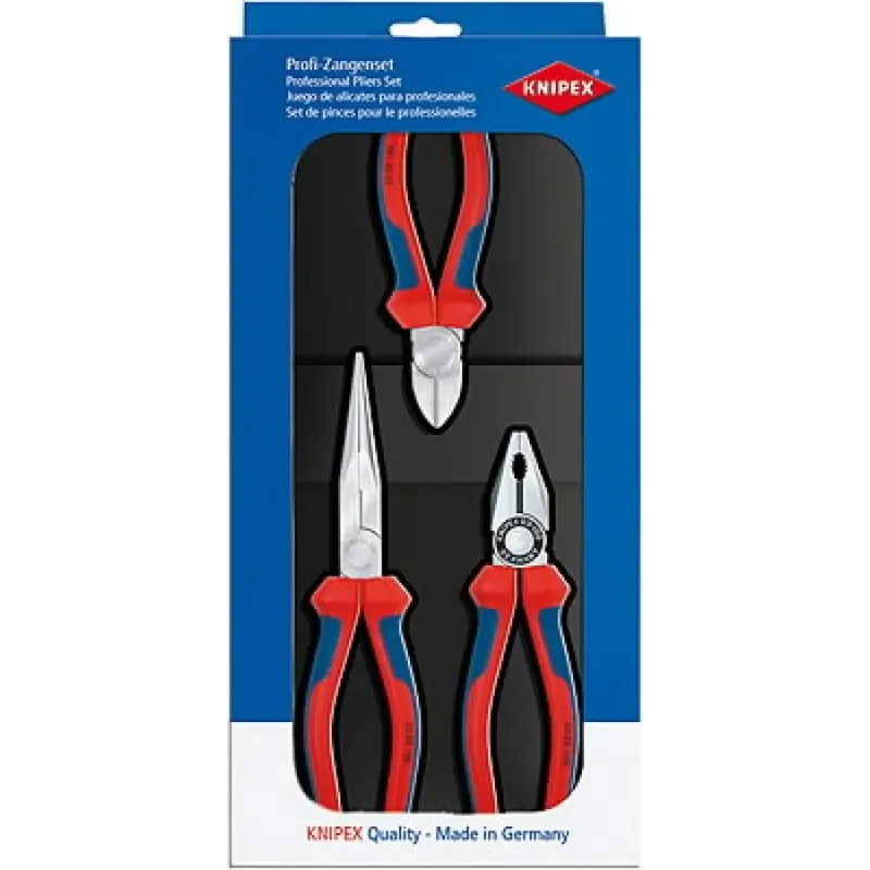 Knipex Knaibļu komplekts Assembly 3 gab., Knipex 002011