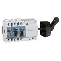 Legrand 022544 — Switch Disconnector Vistop 125 A, 3P, 5 modules, Black, 70 kW, side 7.5