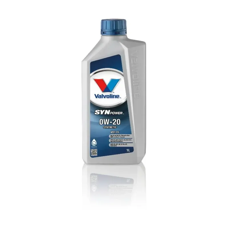 Valvoline Motoreļļa Synpower MST C5 0W20 1L, Valvoline 886742