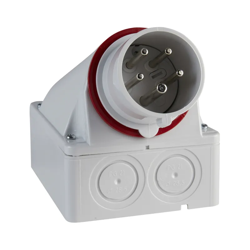 Schneider Electric Plug Kaedra Box, 3P+N + E, 32 A, 380–415 V AC, IP44 83521