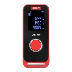 Lāzera attāluma mērītājs 60 m; LCD; Li-ion akumulators un C tipa akumulators