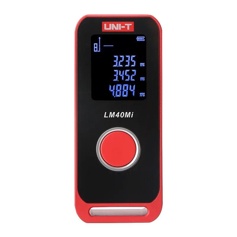 UNI-T Lāzera attāluma mērītājs 60 m; LCD; Li-ion akumulators un C LM60Mi
